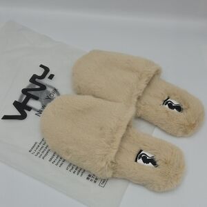 VHNY Faux Fur Slippers